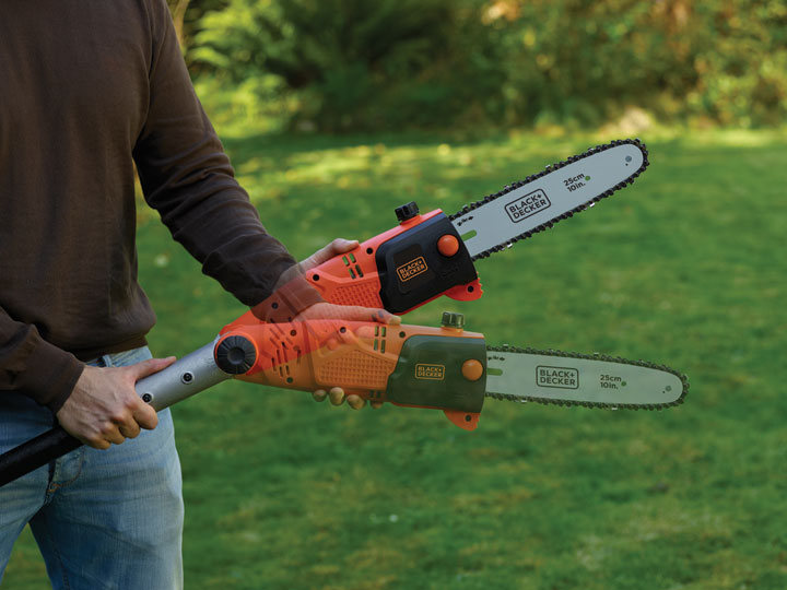 Tête pivotante perche d'élagage Black + Decker PS7525