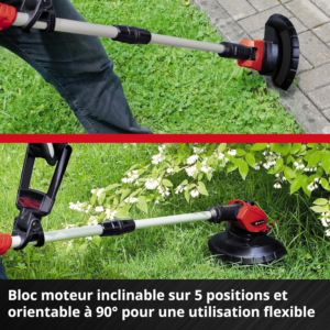 Einhell GE-CT 18Li – mode dresse bordures Einhell GE-CT 18Li - mode dresse bordures